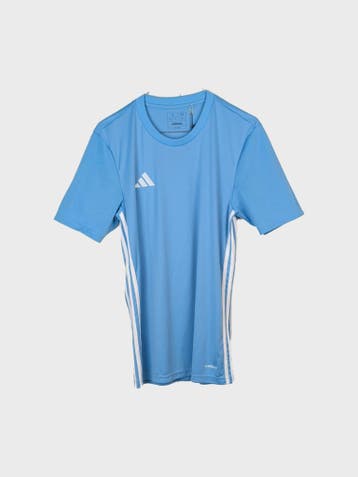 Adidas Sport T-shirt Heren maat S Lichtblauw Vintage, Blauw, Ophalen of Verzenden, Zo goed als nieuw, Adidas