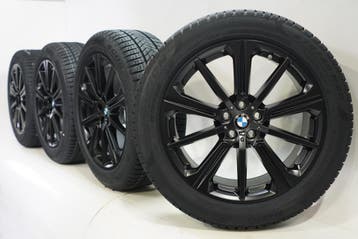BMW X5 G05 X6 G06 748M 20 inch velgen Pirelli Runflat Winter, Gebruikt, Velg(en), 20 inch, Winterbanden