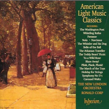 cd - The New London Orchestra - Ronald Corp â American.., Verzenden, Zo goed als nieuw