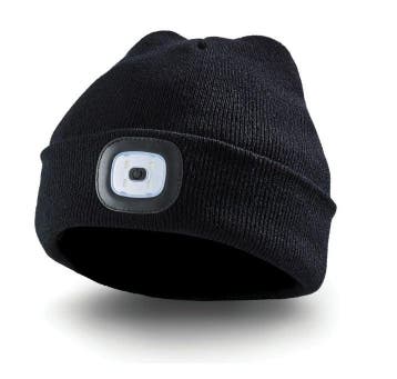 Muts met LED - USB oplaadbaar - 180 lumen, Ophalen of Verzenden, Nieuw