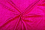 Velours de panne stof fuchsia, 120 cm of meer, Ophalen of Verzenden, Roze, Polyester