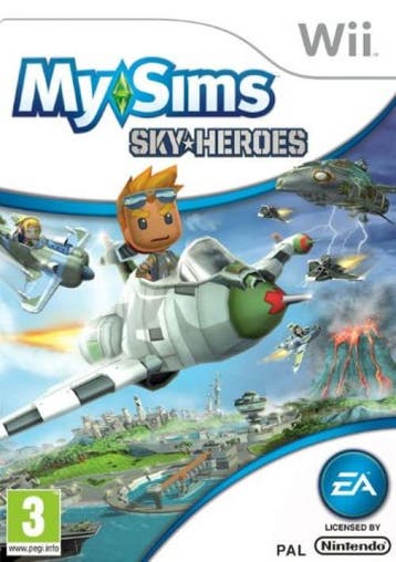 MySims SkyHeroes (Nintendo Wii), Spelcomputers en Games, Verzenden, Gebruikt