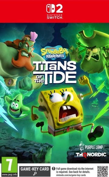 SpongeBob SquarePants Titans of the Tide (Nieuw) - Ninten..., Spelcomputers en Games, Ophalen of Verzenden, Nieuw