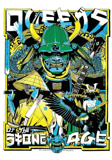 Posters - Poster Queens of the stone age - Milwaukee Wisc..., Verzenden, Zo goed als nieuw