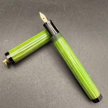 Pluma Vintage - Art Déco Lime Green Celluloid - Zonder, Nieuw