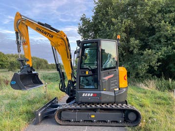 Shantui SE58SR | Nieuw 2025 | 5700kg Midigraver Kubota, Zakelijke goederen, Machines en Bouw | Kranen en Graafmachines, Graafmachine