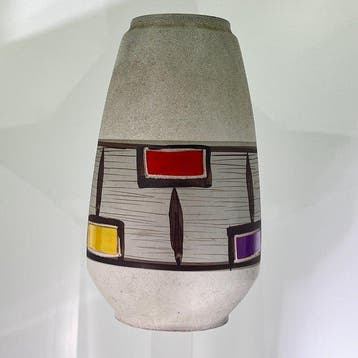 West Germany - Vaas - Model 651-50 - Aardewerk - Mid-Century