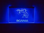 Scania neon bord lamp LED verlichting reclame lichtbak vrach, Verzamelen, Merken en Reclamevoorwerpen, Verzenden, Nieuw