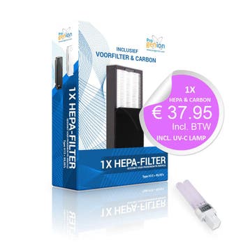 PR-950UVS Filters met UV-C lamp, Witgoed en Apparatuur, Luchtbehandelingsapparatuur, Ophalen of Verzenden, Nieuw