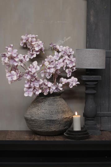 Namaak Hortensia pastelpaars 100 cm, Huis en Inrichting, Woonaccessoires | Kunstplanten en Kunstbloemen, Ophalen of Verzenden