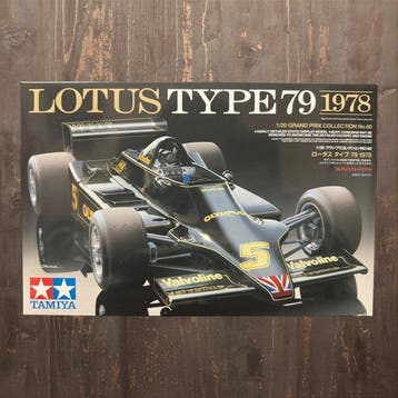 Tamiya - Speelgoedauto 1/20 Scale LOTUS TYPE 79 1978, Nieuw
