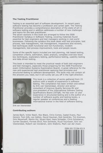 The Testing Practitioner 9789072194657 E. van Veenendaal, Verzenden, Zo goed als nieuw, E. van Veenendaal