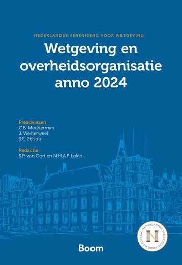 Wetgeving En Overheidsorganisatie Anno 2024 | Nieuw, Ophalen of Verzenden, Nieuw, C.B. Modderman; J. Westerweel; S.E. Zijlstra