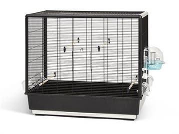 Vogelkooi Savic Primo 60 Knock Down Zwart – Opklapbare Ka., Dieren en Toebehoren, Vogels | Hokken en Kooien, Verzenden, Nieuw