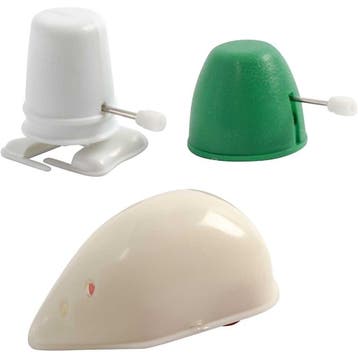 Mechanieken voor figuren, H: 30+35+45 mm, 30 stuk/ 1 doos, Nieuw