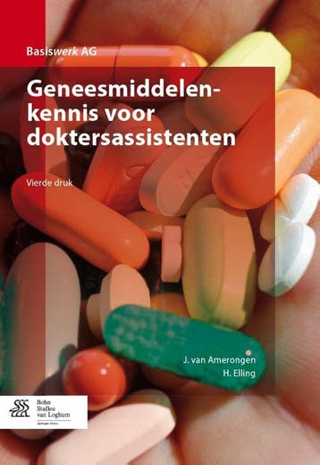 9789031398768 Basiswerk AG  -   Geneesmiddelenkennis voor..., Boeken, Verzenden, Zo goed als nieuw, J. van Amerongen