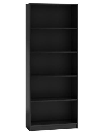 Boekenkast  zwart 60 cm breed (Boekenkasten, Woonkamer), Huis en Inrichting, Kasten | Boekenkasten, Verzenden, Nieuw, 50 tot 100 cm