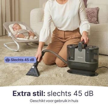 Tapijtreiniger - Krachtige Vlekkenreiniger - Zelfreinigende, Verzenden, Zo goed als nieuw
