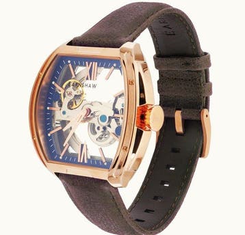 Thomas Earnshaw - BRIDGE - Automatic - Gold - Tonneau -, Nieuw