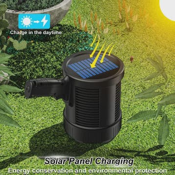 Krachtige Oplaadbare LED Spotlight 900.000 Lumen met Solar &, Fietsen en Brommers, Elektrische fietsen, Verzenden, Nieuw