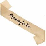 Sjerp Daddy to Be of Mommy to Be champagne kleurig, Verzenden, Nieuw, Versiering, Geboorte of Huwelijk