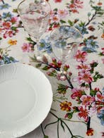 Prachtig tafellaken van stof in Chinoiserie-stijl, oosterse, Antiek en Kunst