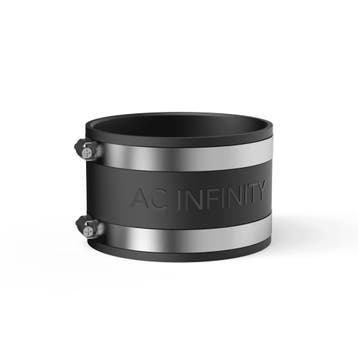 AC Infinity Geluidsreducerende klem 100 mm, Ophalen of Verzenden, Nieuw
