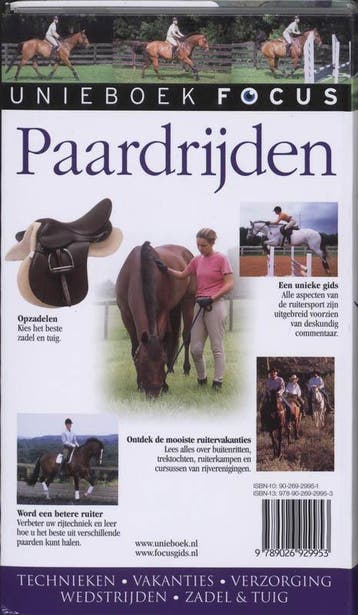 Paardrijden / Unieboek focus 9789026929953 Moira C. Harris, Verzenden, Gelezen, Moira C. Harris