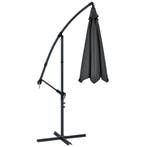Parasol Brazil - 3,5m - Donkergrijs, Tuin en Terras, Parasols, Verzenden, Nieuw