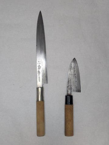 Keukenmes - Staal, Hout - Japan - Traditionele Japanse