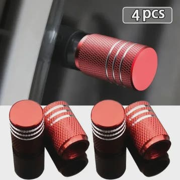 Set van 4 Aluminium Ventieldopjes Universeel - Bescherm & St, Verzenden, Nieuw