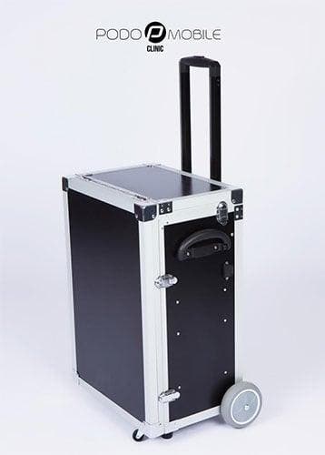 PodoMobile Maxi Pedicure Trolley Brush Black, Witgoed en Apparatuur, Persoonlijke-verzorgingsapparatuur, Hand- en Voetverzorging