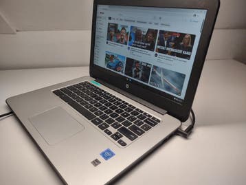 HP Chromebook 14 G4 Met 4xcpu Intel celeron 4gbram 32gbflash, 14 inch, Qwerty, Ophalen of Verzenden, HP