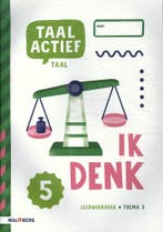 groep 5 thema 3 / Taal actief / Leerwerkboek 9789402070897, Boeken, Verzenden, Gelezen