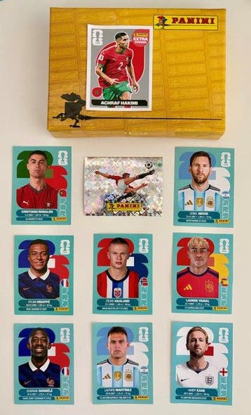 2026 Panini Cristiano Ronaldo, Lamine Yamal, Kylian Mbappé,, Nieuw