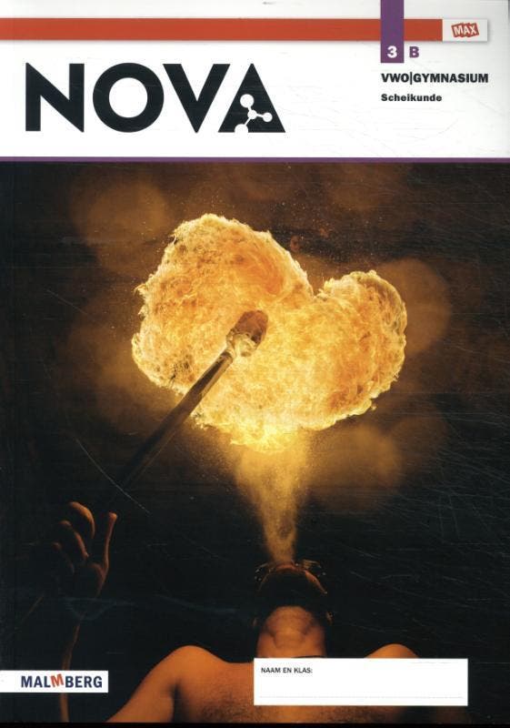 3 vwo/gymnasium / Nova Sk MAX / Leer/opdrachtenboek B, Boeken, Schoolboeken, Zo goed als nieuw, Verzenden