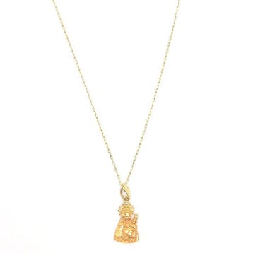 Ketting met hanger - 18 karaat Geel goud