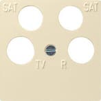 Gira Quad Schakelbord Met Accessoires Creme Wit - 025901, Doe-het-zelf en Verbouw, Verzenden, Nieuw, Overige typen