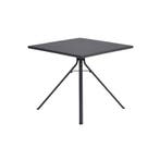 Garden Impressions Rimini tafel 80x80cm carbon black -, Nieuw