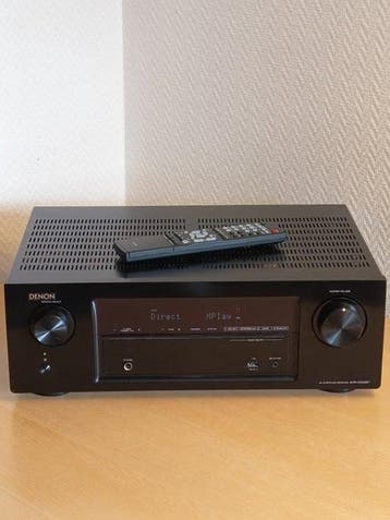 Denon - AVR-X520BT Bluetooth 4K 5.2 Solid state meerkanaals, Nieuw