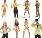Gouden Kleding Dames Heren en Kind | Jurk en Topje Goud, Ophalen of Verzenden, Nieuw