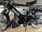 Tomos Tank stickerset (losse letters) links / rechts wit..., Ophalen of Verzenden, Nieuw, A.J. Bromfiets Parts B.V.