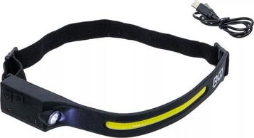 COB-LED hoofdlamp met bewegingssensor, Verzenden, Nieuw