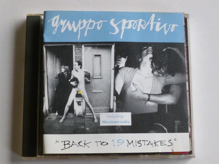 Gruppo Sportivo - Back to 19 Mistakes, Cd's en Dvd's, Cd's | Pop, Zo goed als nieuw, Ophalen of Verzenden