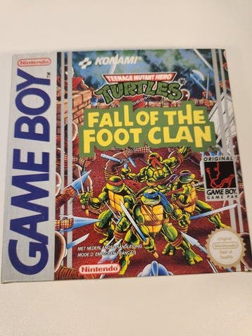 Nintendo - Gameboy Classic - Turtles Fall of the Footclan CB, Nieuw