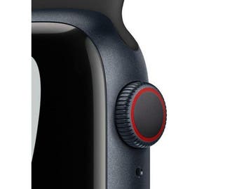 Apple Watch Series 7 - 45mm - Aluminium - Midnight - GPS +, Sieraden, Tassen en Uiterlijk, Smartwatches, Verzenden, Zo goed als nieuw