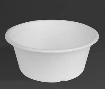 Bagasse Kom Basis 400ml (Verpakking Van 50), Verzenden, Nieuw in verpakking