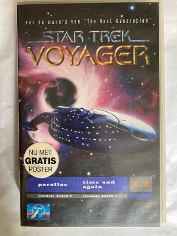 STAR TREK VOYAGER (VHS), Verzenden, Gebruikt