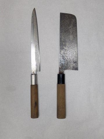 Keukenmes - Staal, Hout - Japan - Traditionele Wa-yanagiba-