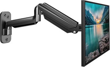 Monitorbeugel Zwart 13-32 inch | Tweedekansje | OP=OP, Computers en Software, Kantelbaar, 13-32 inch, Ophalen of Verzenden, Zo goed als nieuw